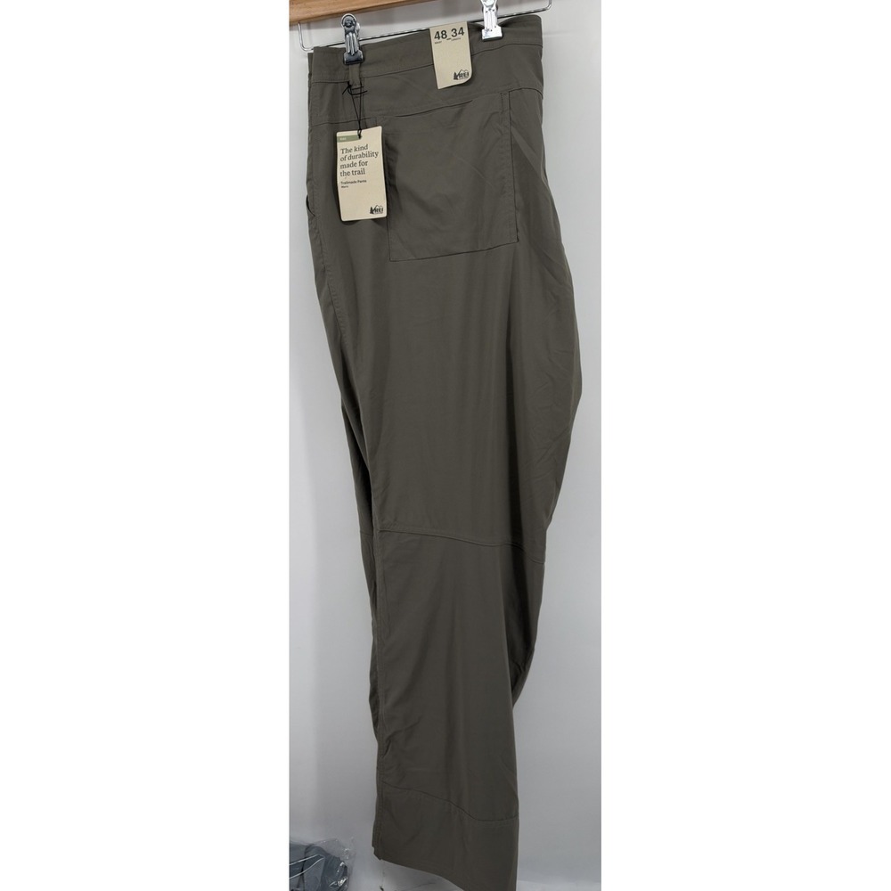 REI Co-op Hiking Trailmade Pants UPF 50+ Protection Stratus Gray 48x34 NWT
